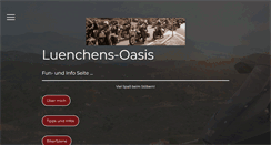 Desktop Screenshot of luenchens-oasis.com
